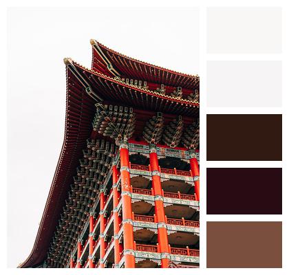 Pagoda Roof Asian Architecture Image